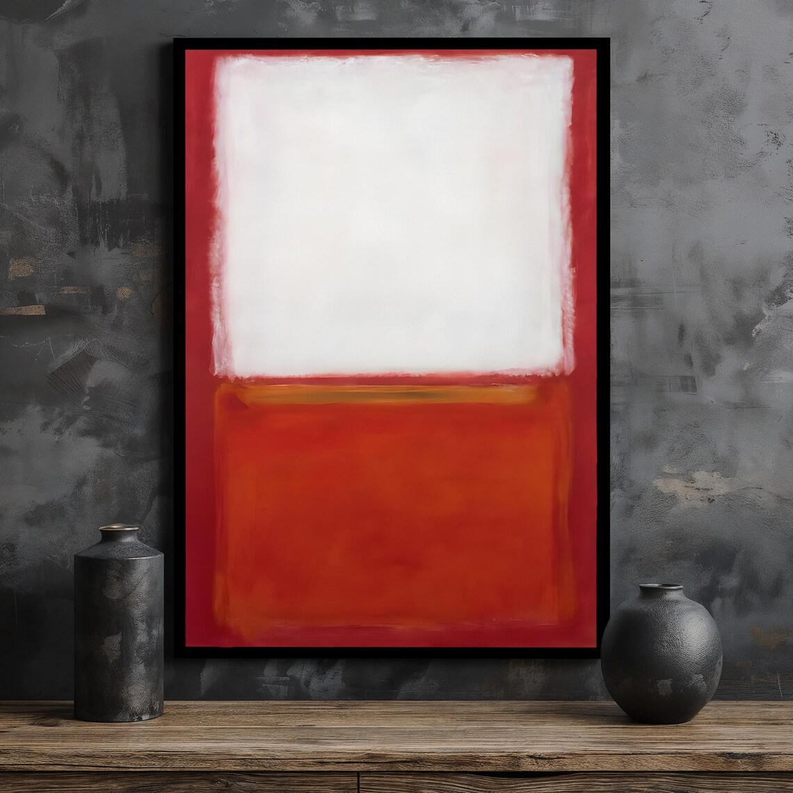 Mark Rothko Reproduction Abstract Wall Art