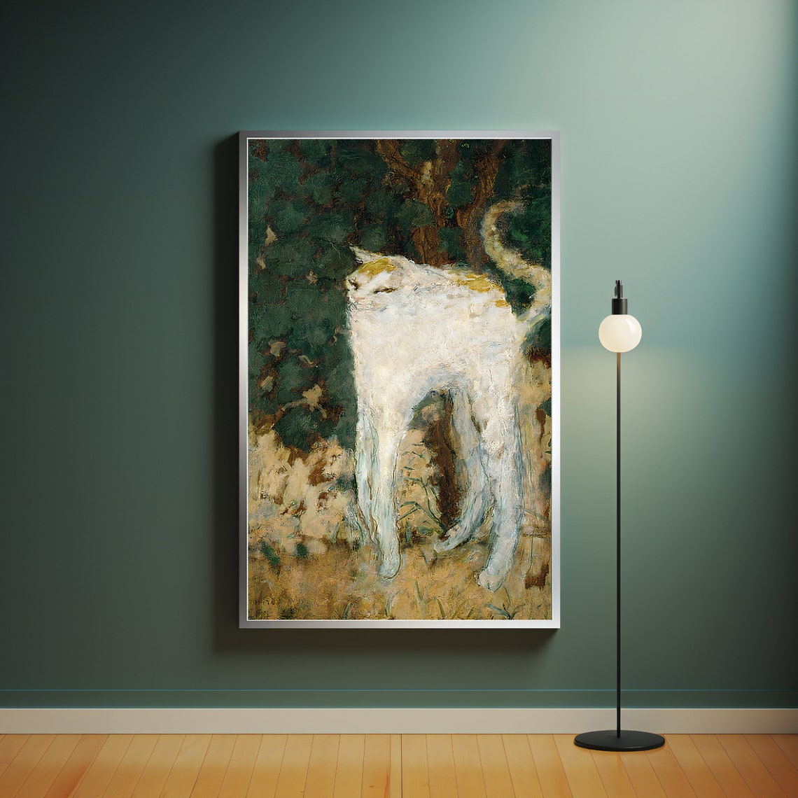 Le Chat Blanc Pierre Bonnard 1894 White Cat Classic Art Print - Image 4