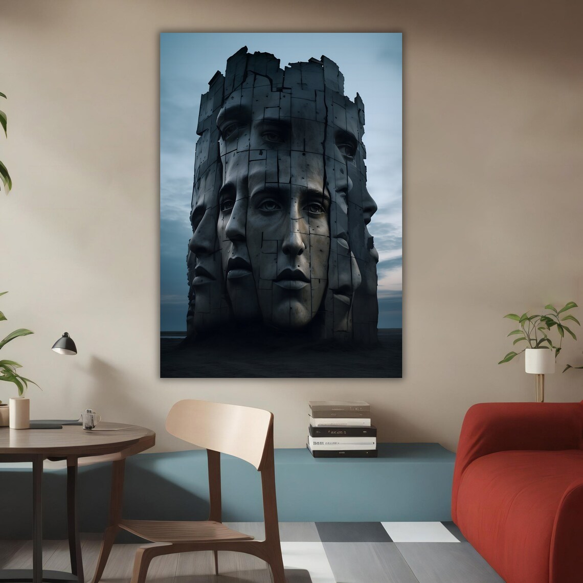 Surreal Art Ready To Hang Framed Print Unique Home Decor Artwork Gift Artistic Print Home Gift - Image 4