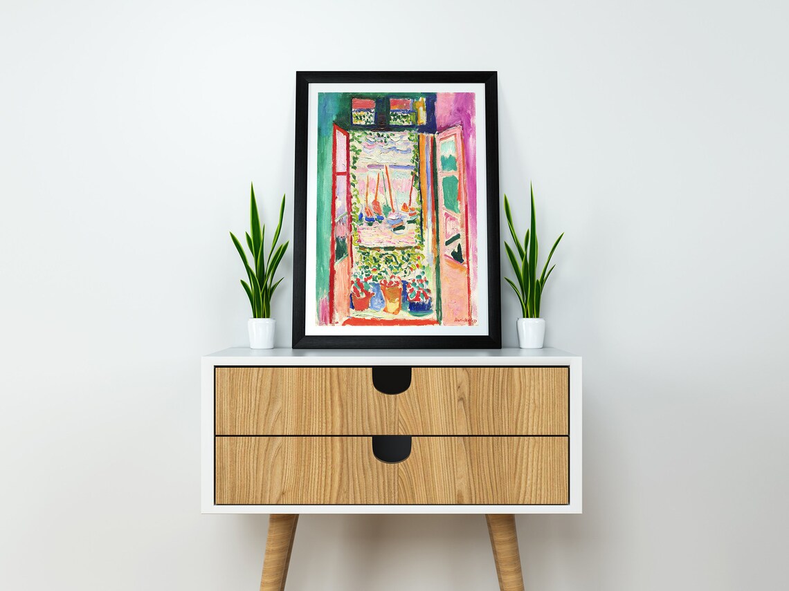 Matisse Open Window Collioure Home Decor Poster - Image 2