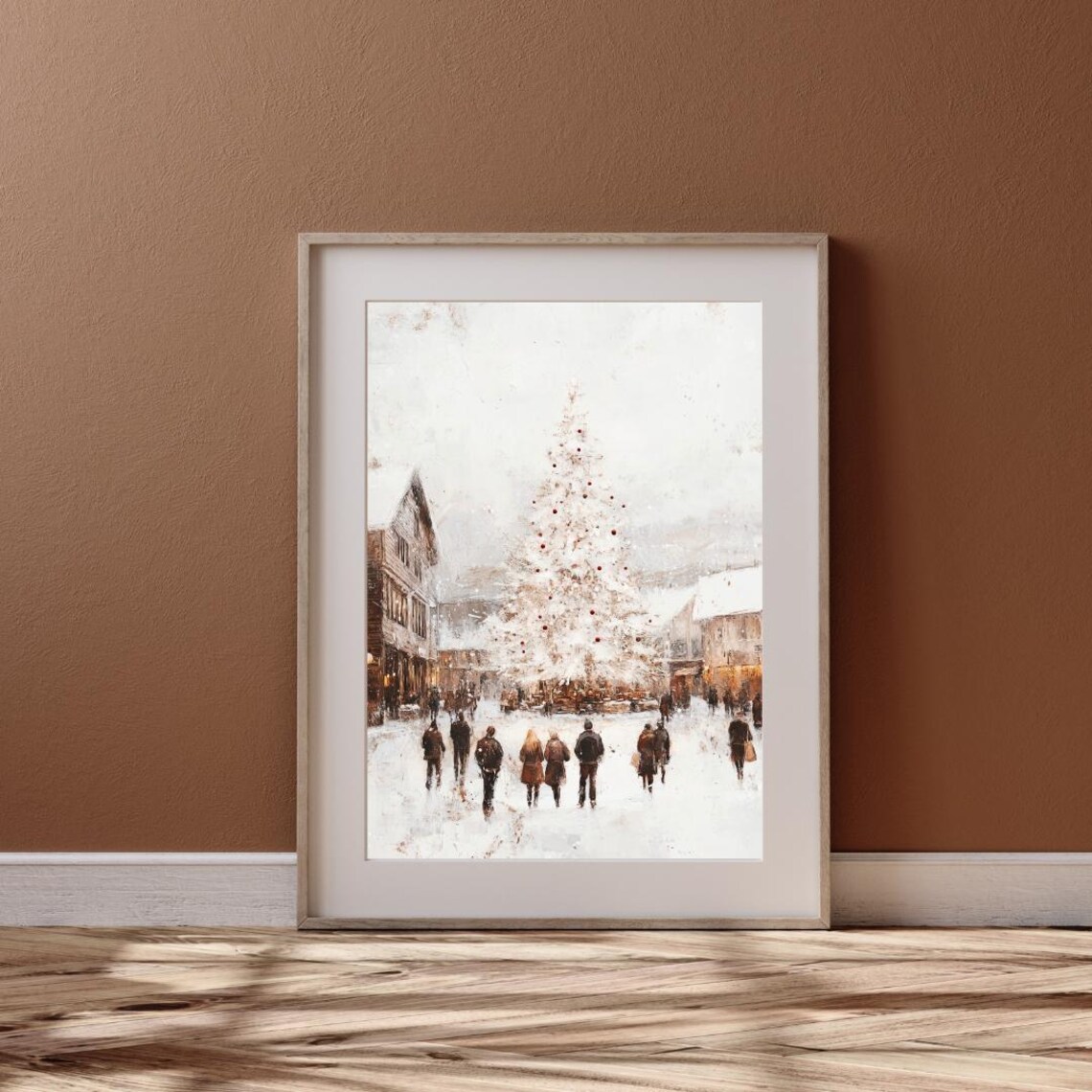 Vintage Aspen Winter Wonderland Art Print - Image 6