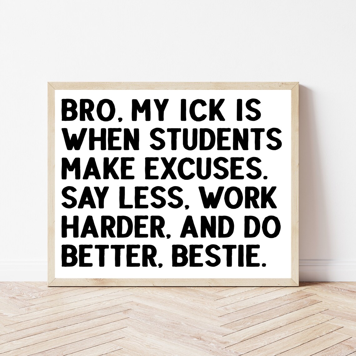 High School Counselor Sign Classroom Poster