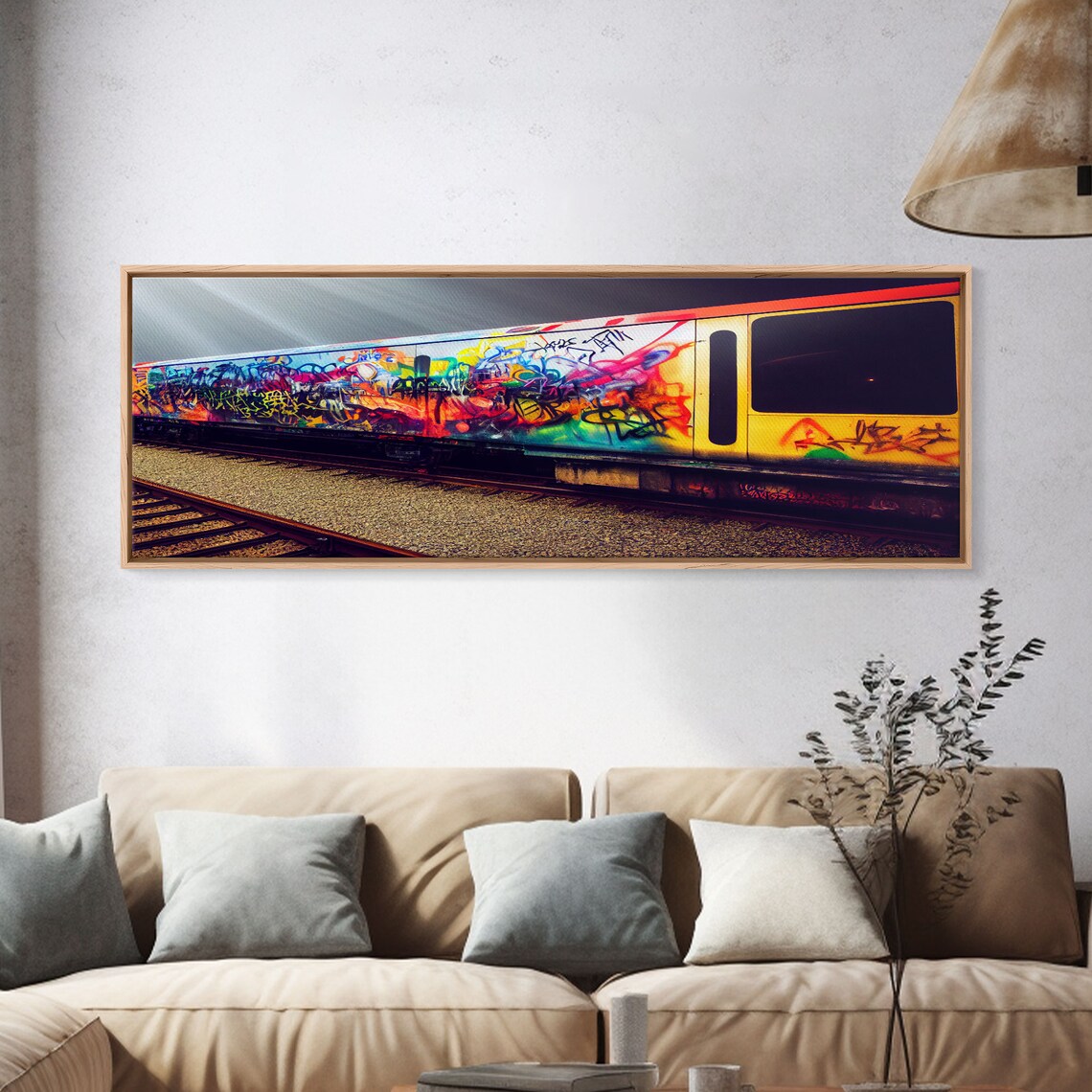 Train Box Car Graffiti Art Print, Panoramic - Image 4