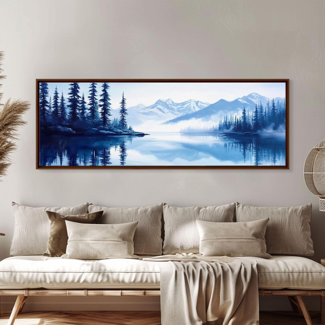 Winter In The Mountains, Panoramic Landscape - Image 2
