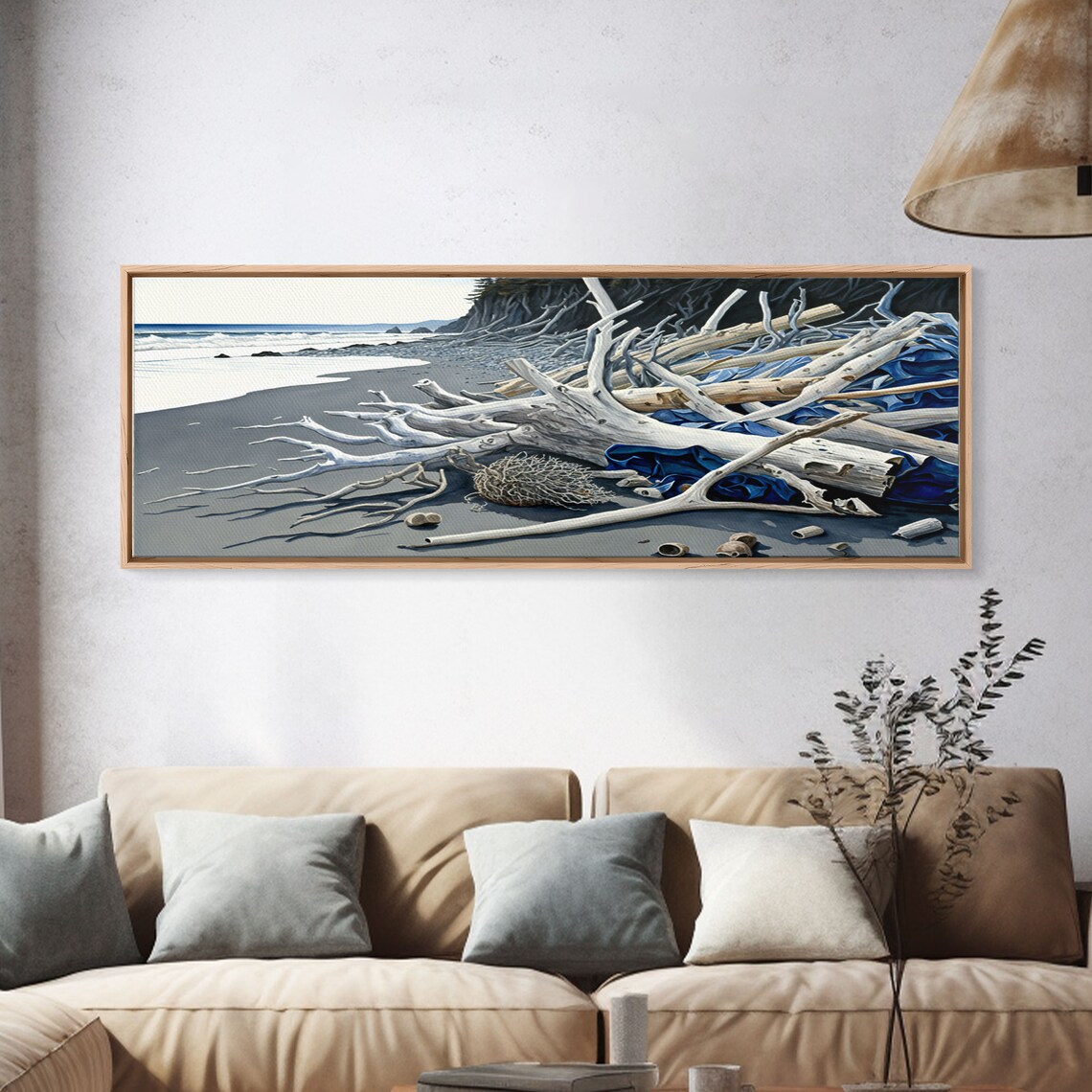 Driftwood Pacific Northwest Washington State Art Print - Image 4