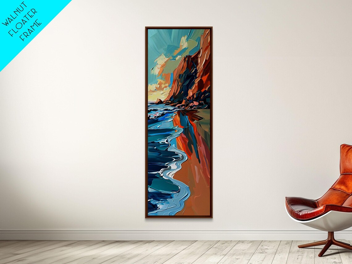 Vibrant Sunset Over Snow Capped Mountain And Forest Striking Framed Print For Rustic And Natural Wall Art Display - Image 4