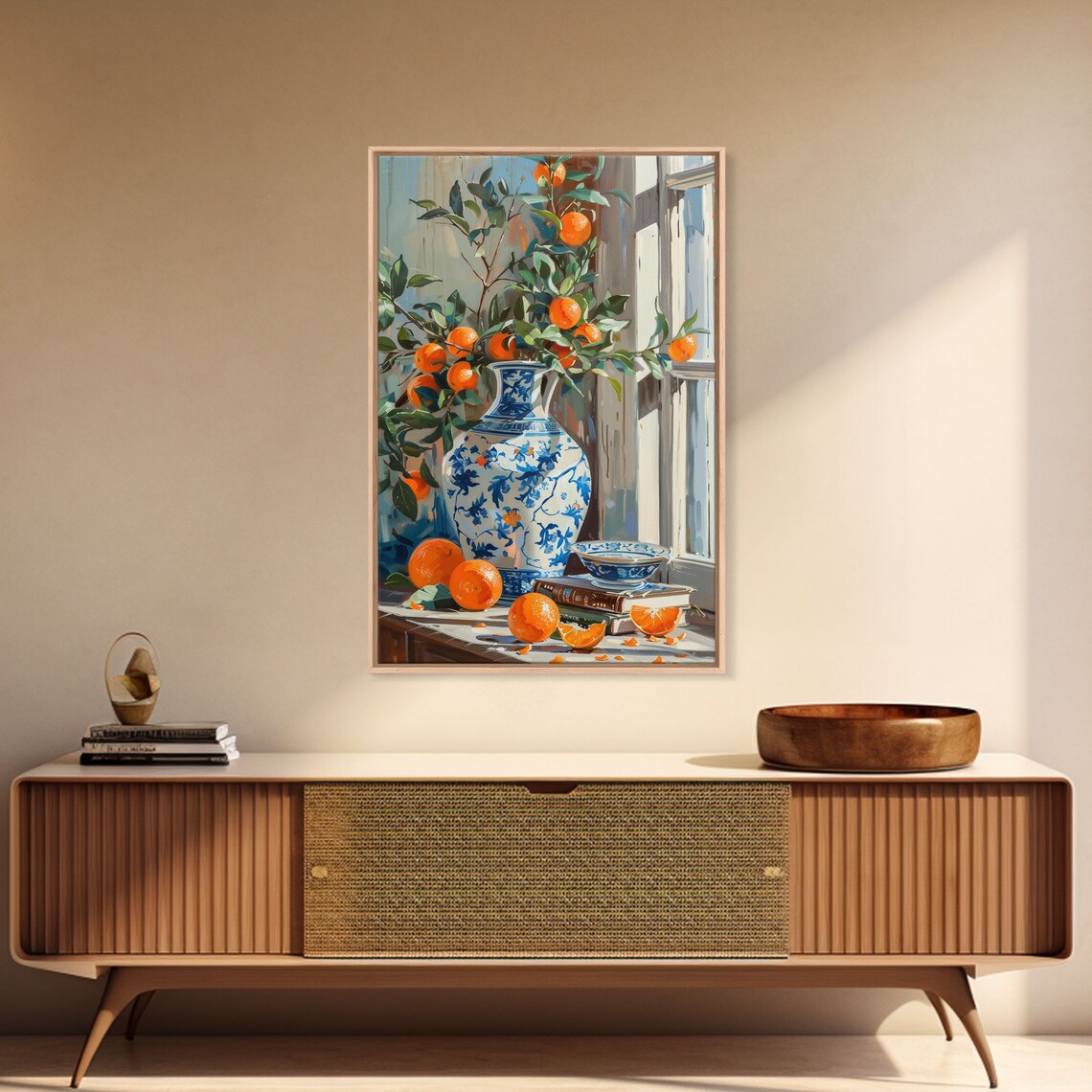Mediterranean Still Life, Italian Style Art Print - Image 3