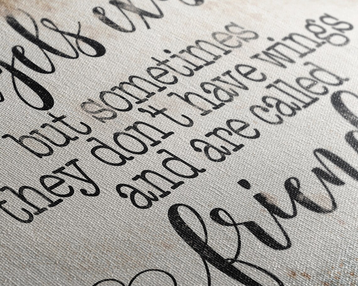 Angels Exist, But Sometimes They Don't Have Wings Art Print - Image 4