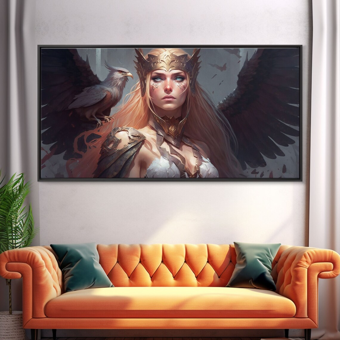 Lady Freya Norse Mythology Goddess of Love Art Print - Image 5