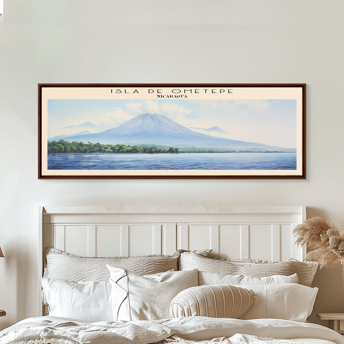 Isla de Ometepe Nicaragua Volcanic Island Lake View Travel Poster - Image 5