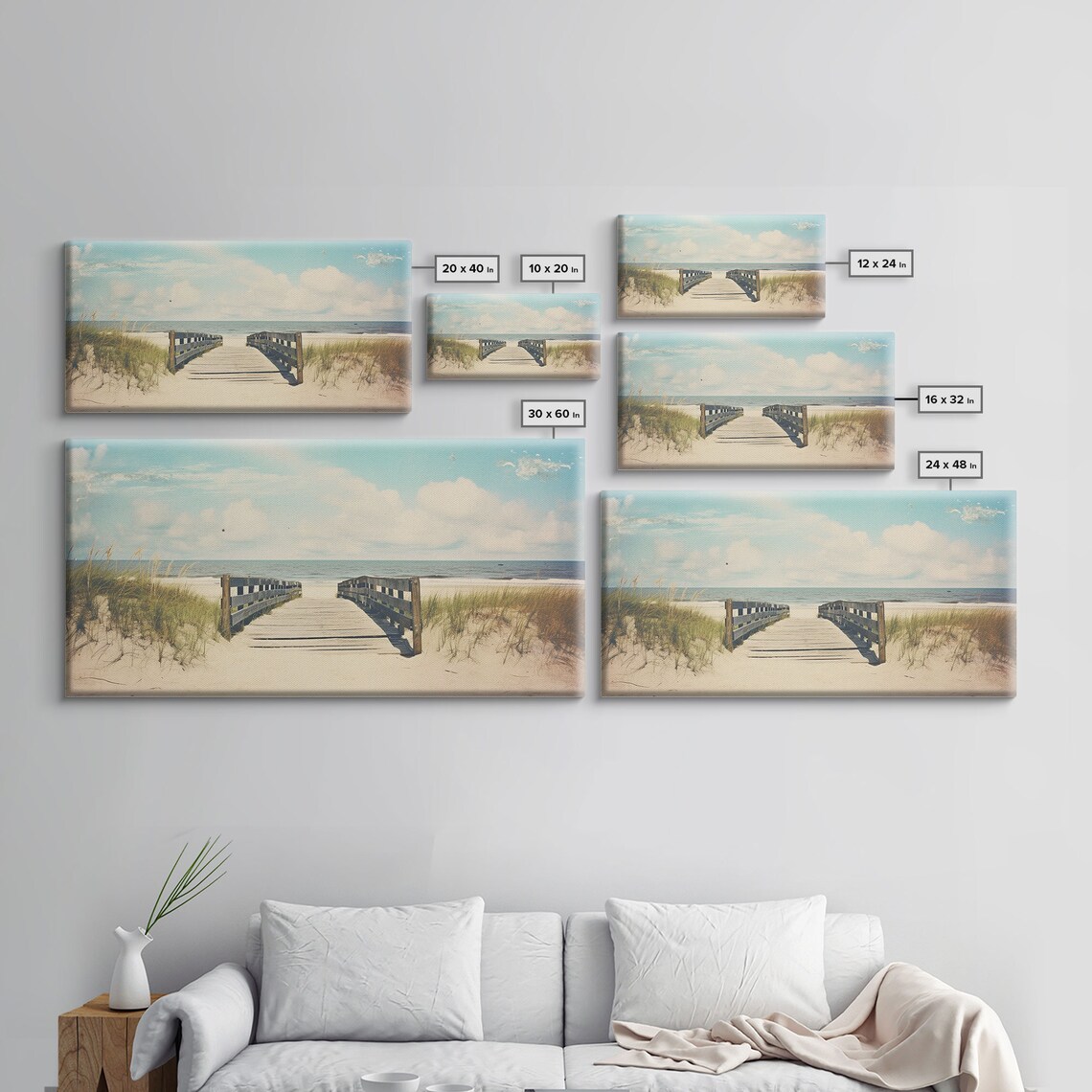 South Florida Boardwalk Art Print, Florida Beaches - Image 2