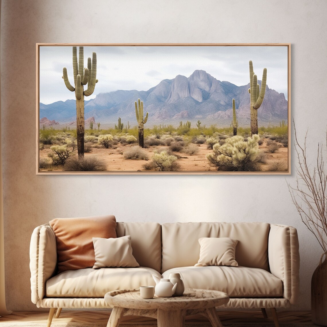 Desert Photography Cactus Art Print, Southwestern Boho - Image 4