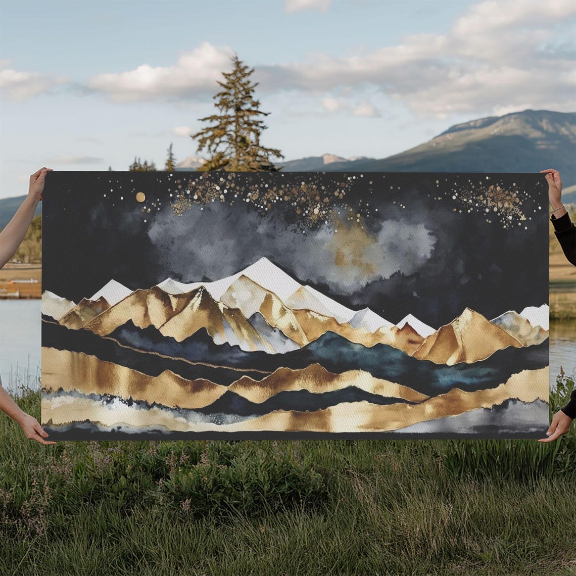 Monarch Mountain Print Framed Wall Art Idaho Mountains Titus Mountain Wilderness Mountain Mountain Landscape Art