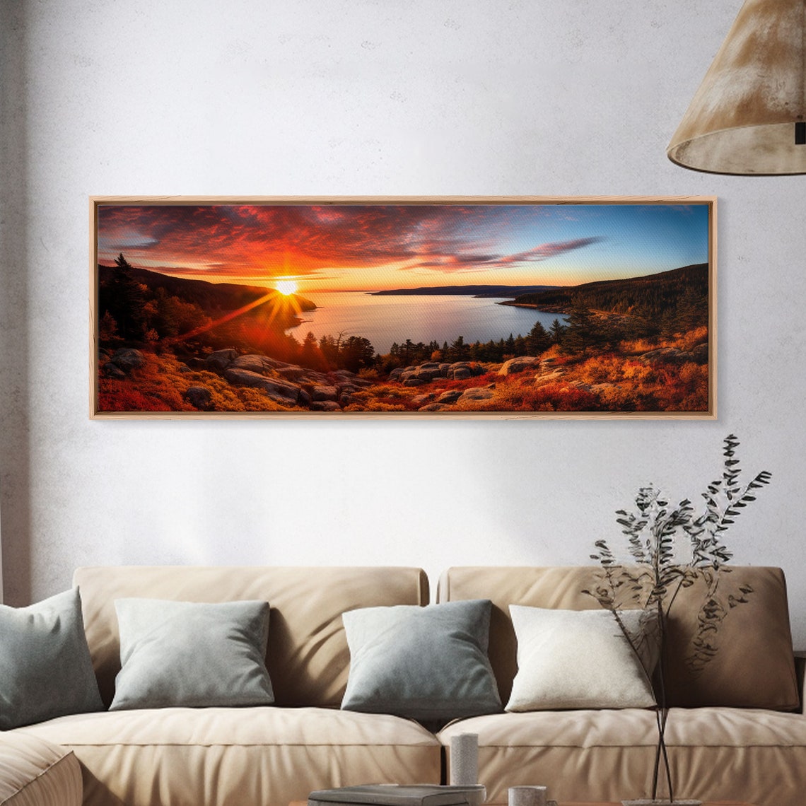 Acadia National Park Maine Sunrise Bay Rocky Shore Photography Print - Image 4