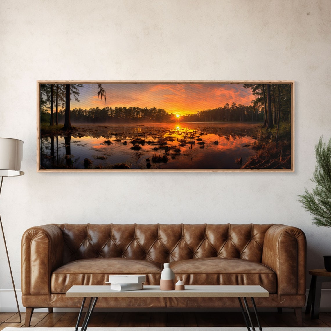 Congaree National Park South Carolina Sunset Swamp Cypress Photo Print - Image 5