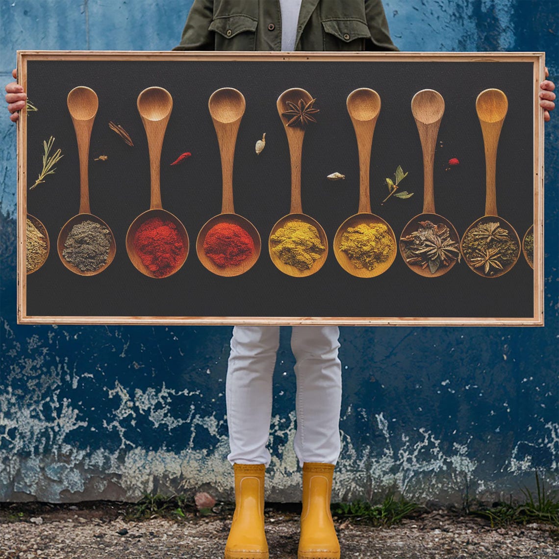 Kitchen Wall Art, Herbs And Spices
