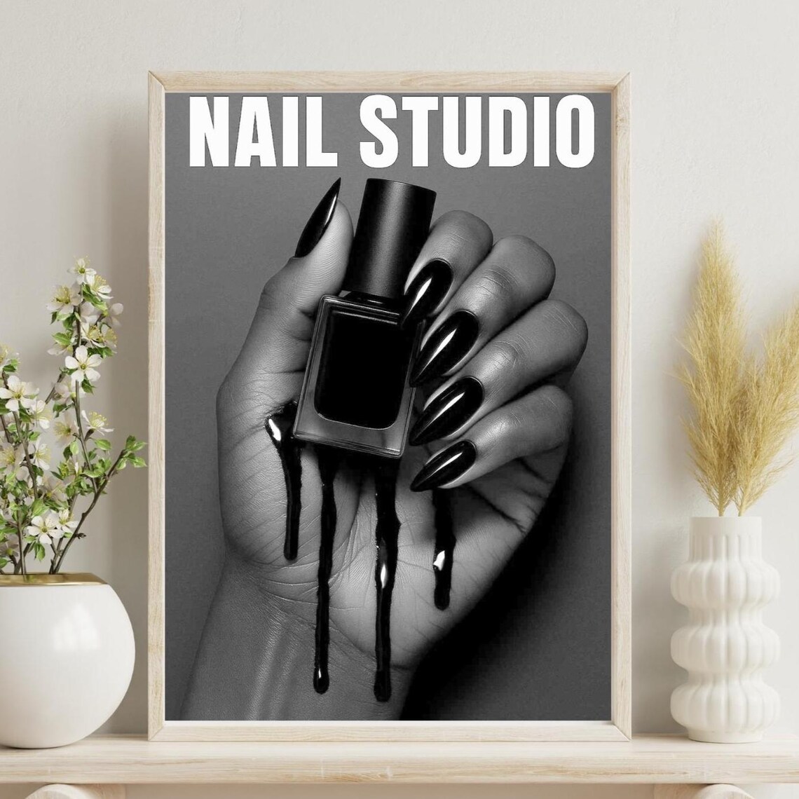 Vintage Beauty Salon Prints, Luxury Studio Poster