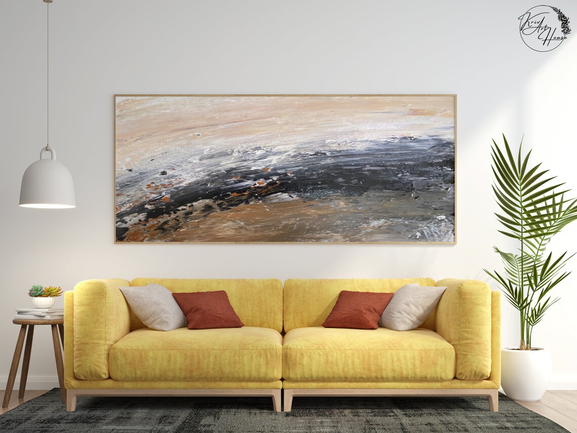 Neutral Abstract Wall Art Print, Modern Decor - Image 4