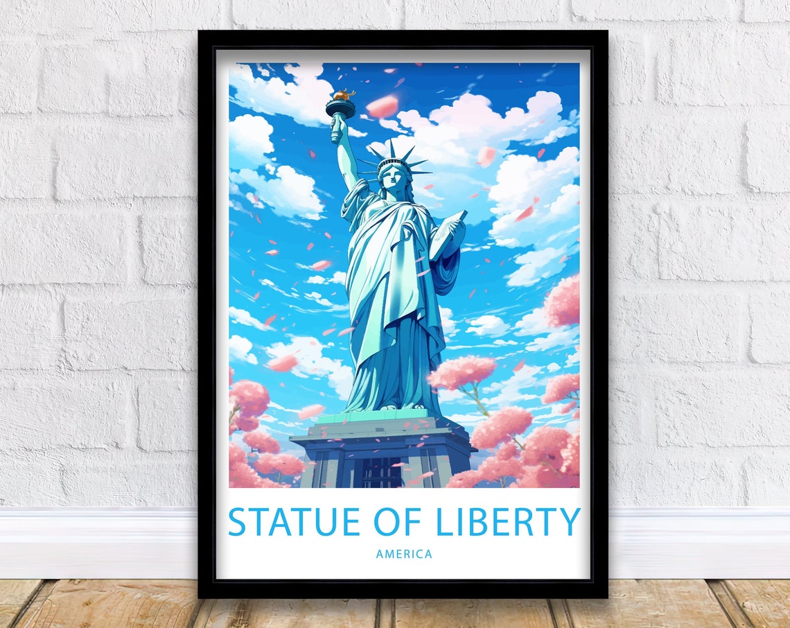 Statue Of Liberty Print Statue Of Liberty Poster Home Dcor Statue Of Liberty Wall Art Statue Of Liberty Wall Decor Statue Of Liberty Poster