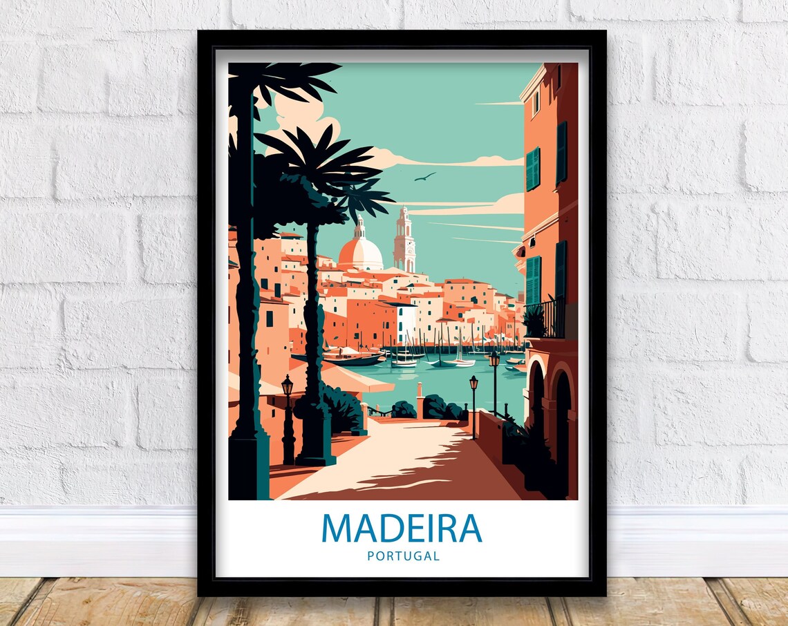 Madeira Portugal Travel Poster - Image 5
