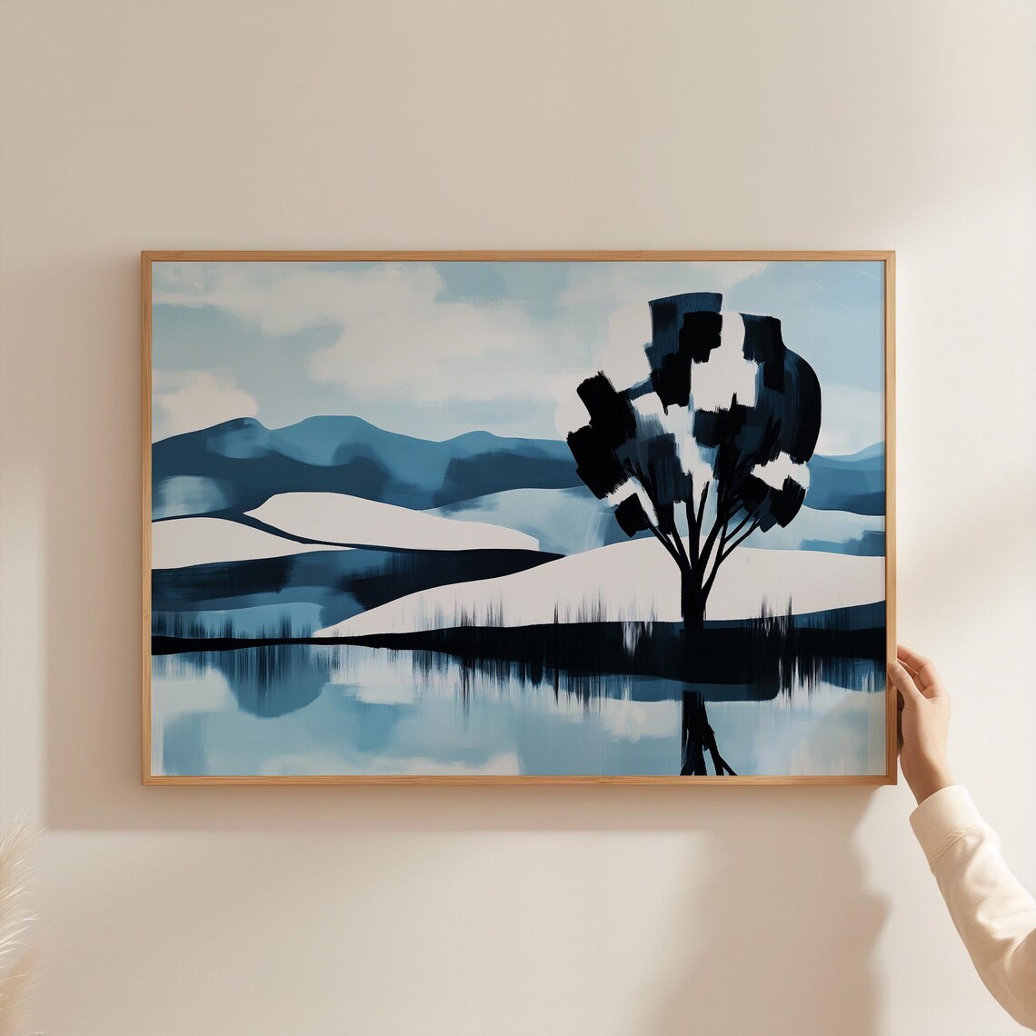 Modern Abstract Landscape, Minimalist Nature Print - Image 6