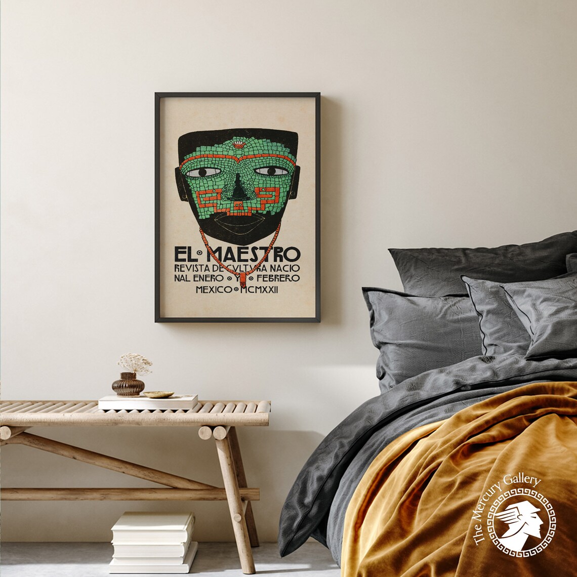 El Maestro Mexican Vintage Travel Poster Art Print - Image 2