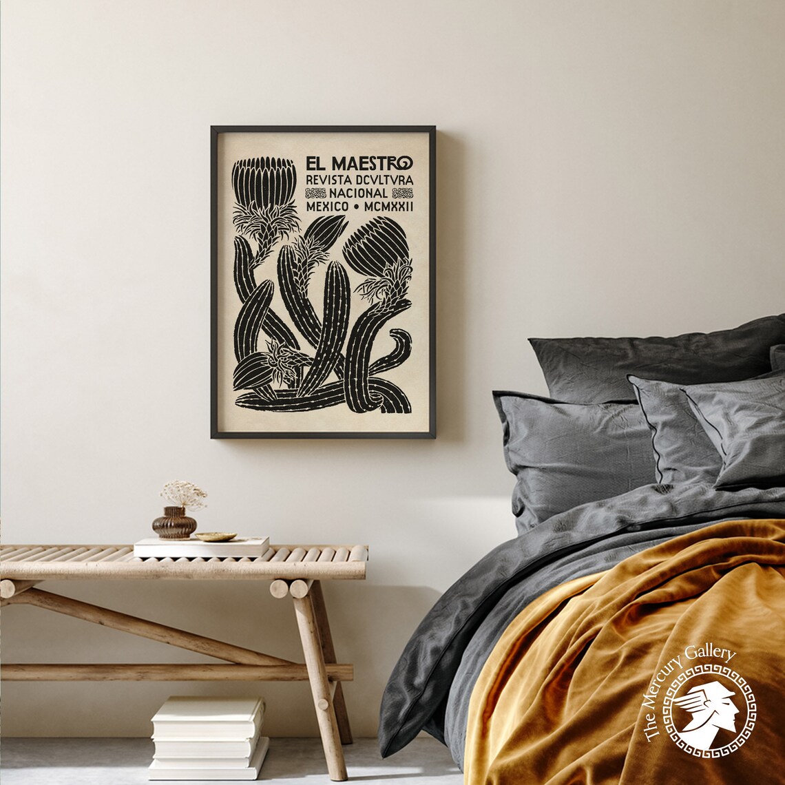 El Maestro Mexico Vintage Botanical Art Print - Image 3