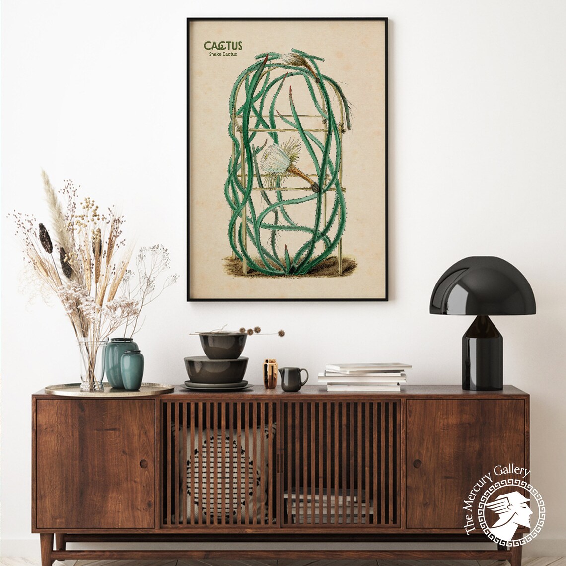 Cactus Wall Art, Desert Botanical Nursery Decor - Image 5