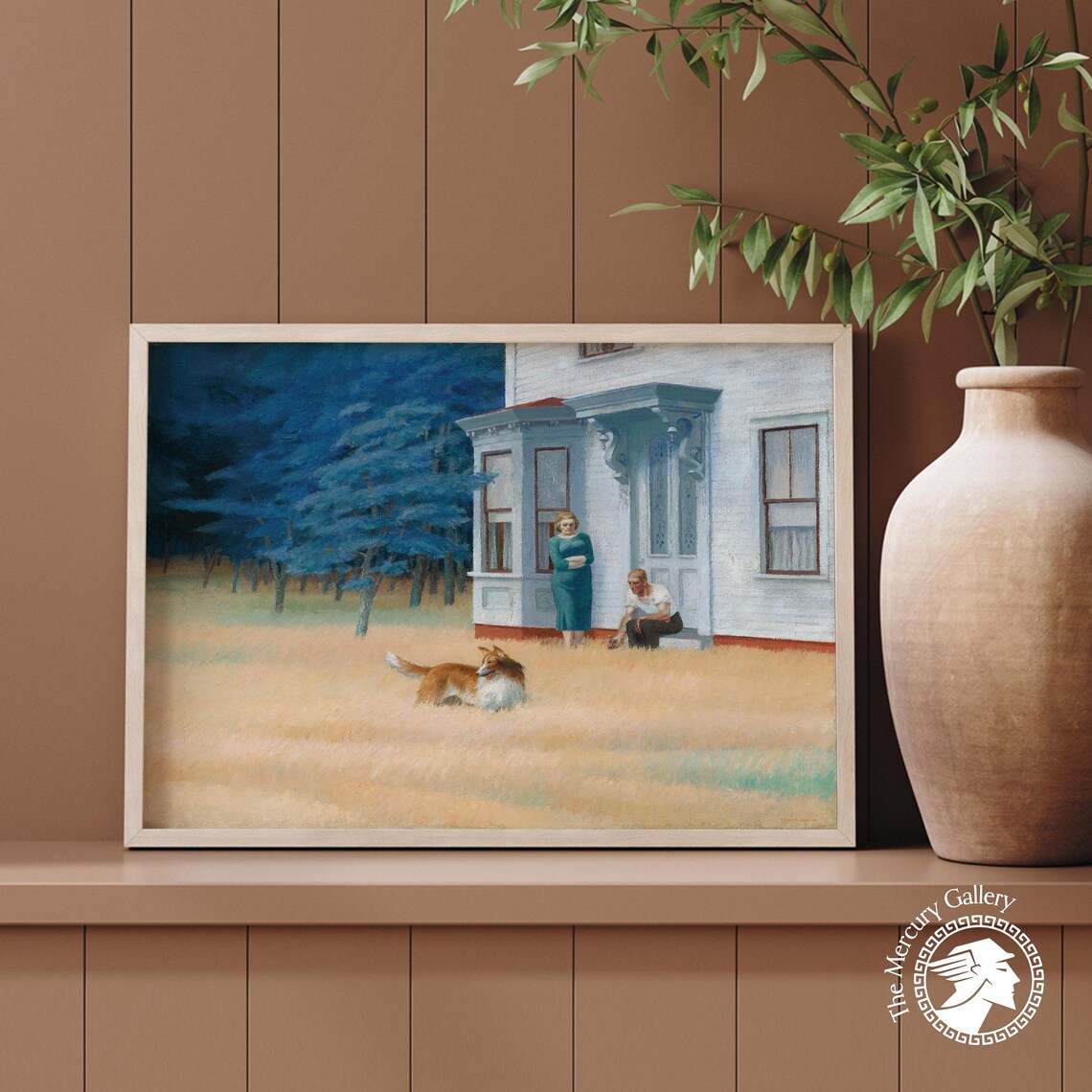 Edward Hopper Cape Cod Evening, Mid-Century Modern - Image 5
