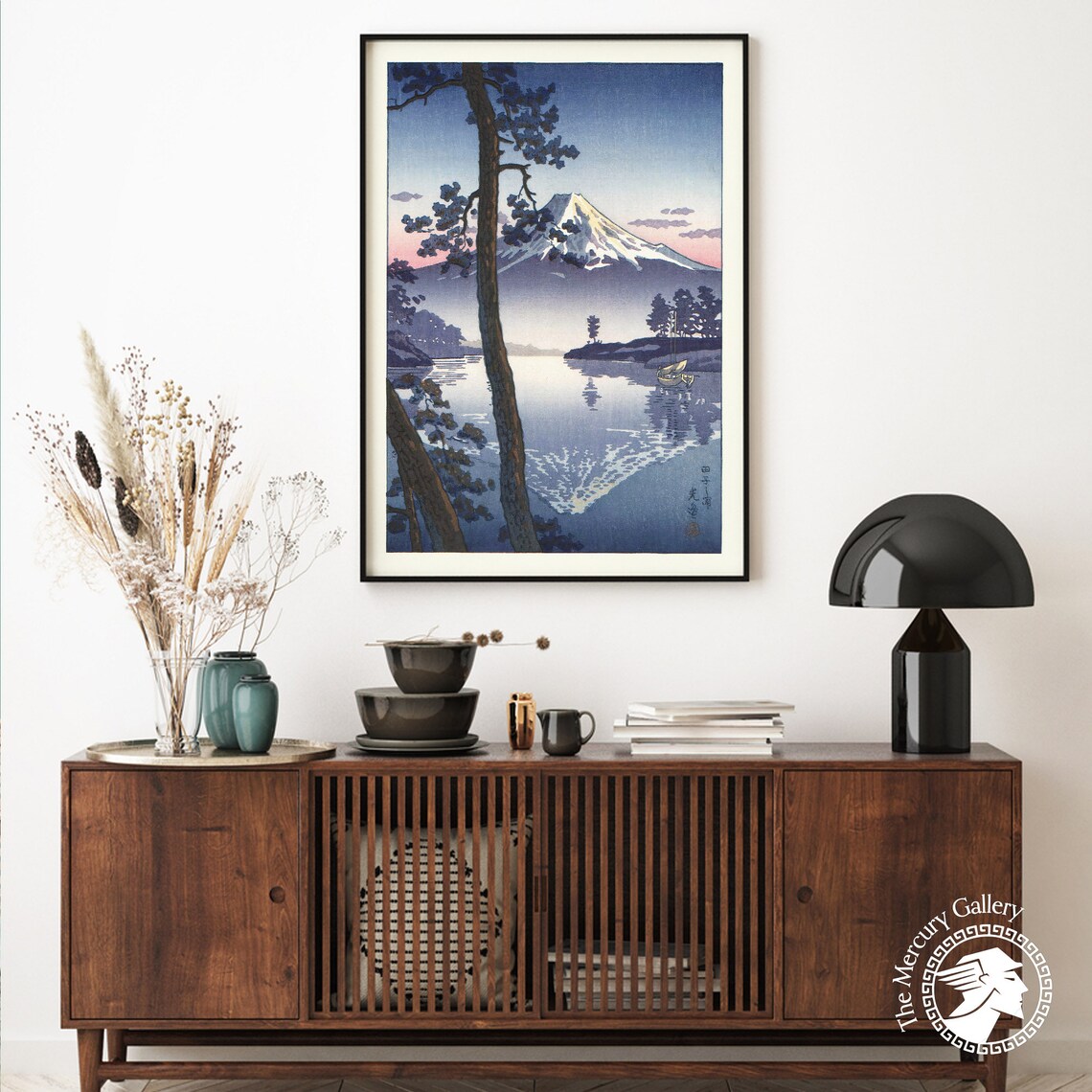 Fuji From Tago Bay Vintage Japanese Travel Poster - Image 5
