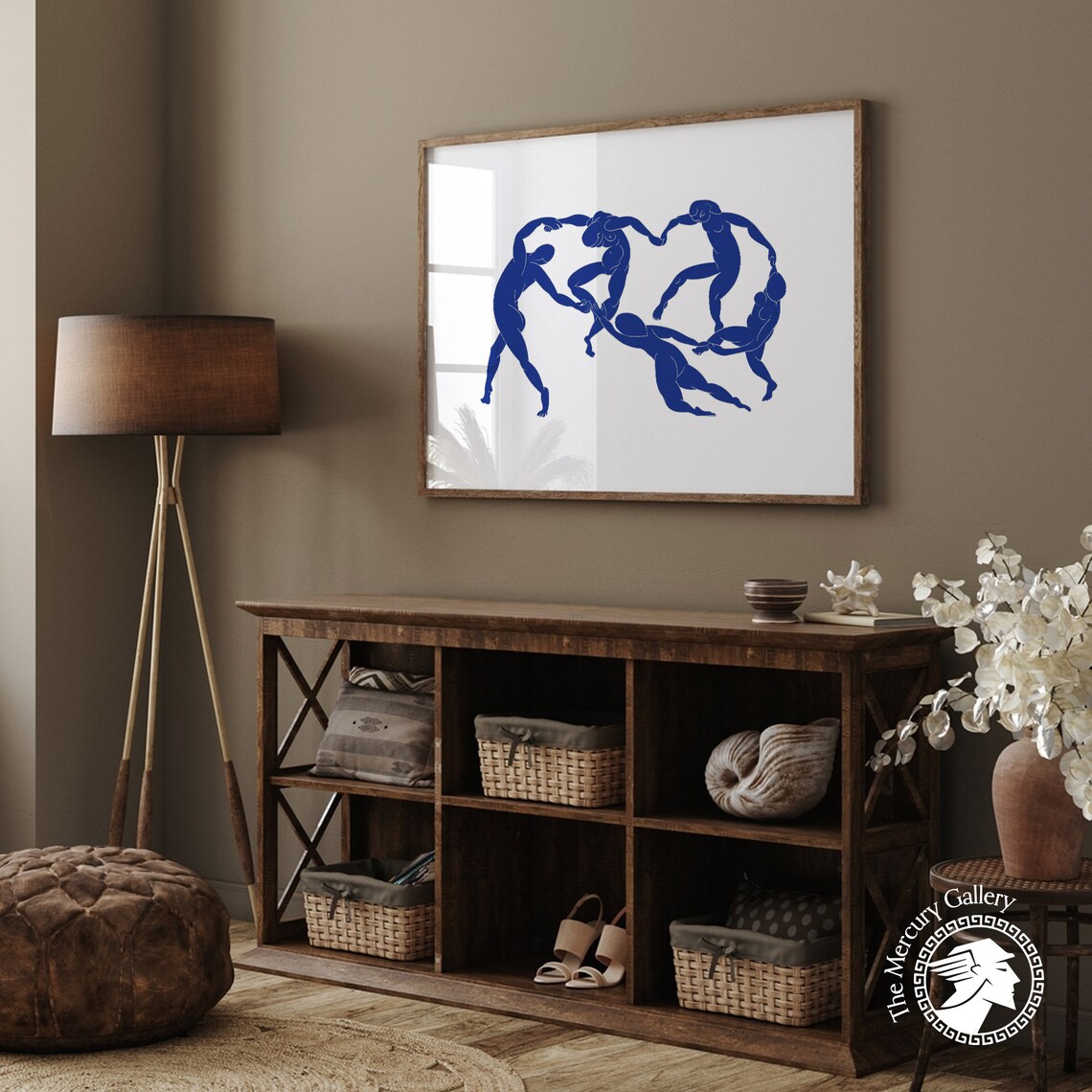 Matisse Retro Decor Poster, The Dancer Minimalist - Image 2