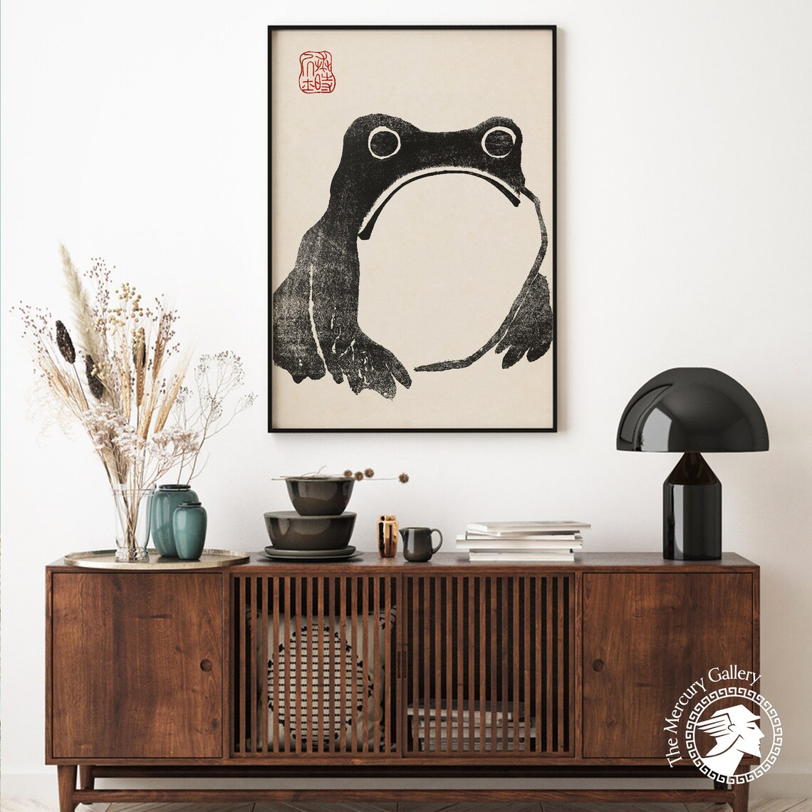 Japanese Vintage Frog Art Print, Matsumoto Hoji - Image 6