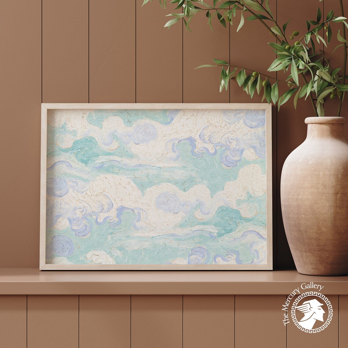 Van Gogh Sky Background Art Print, Reproduction Poster - Image 6