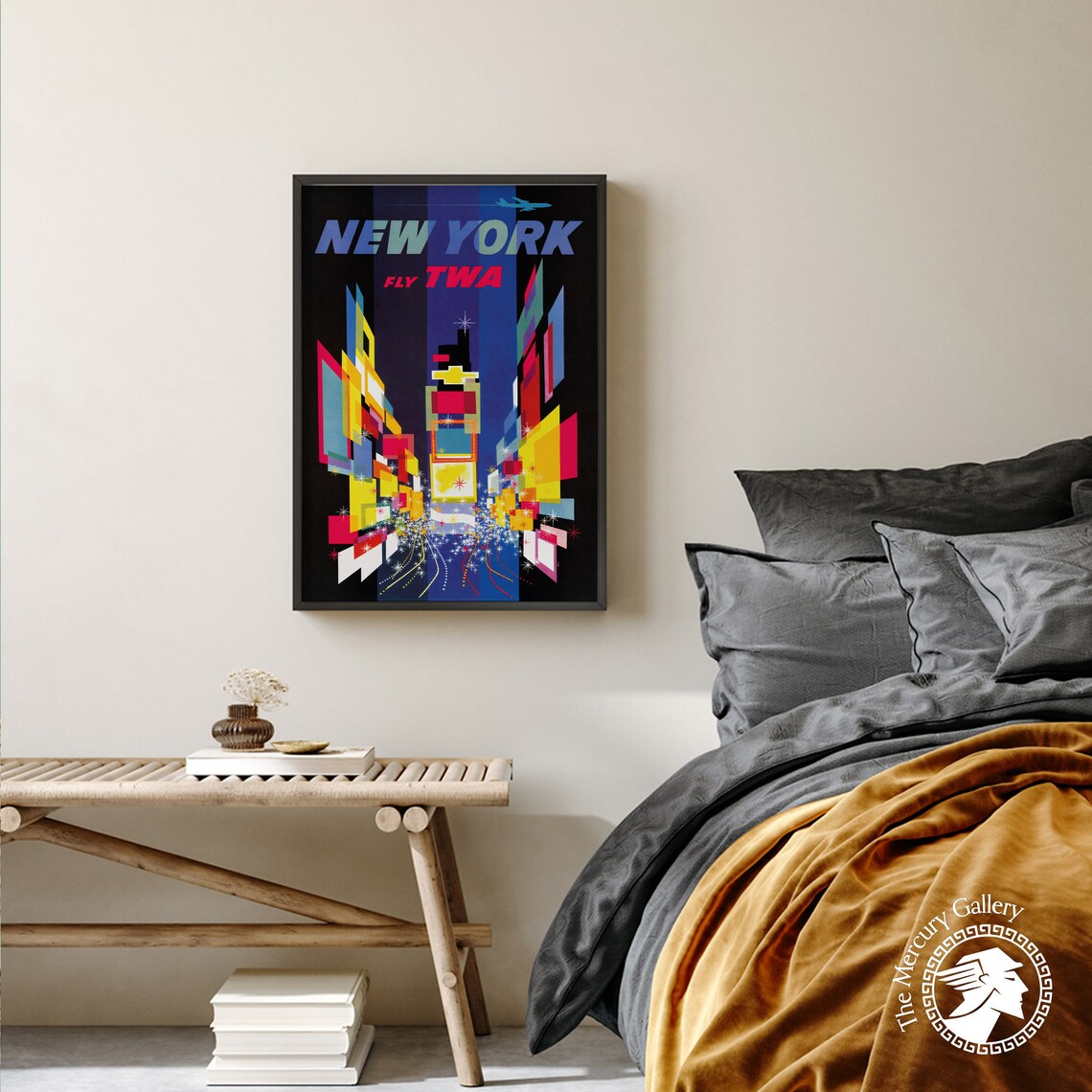 New York Vintage Travel Poster, Travel Poster - Image 2