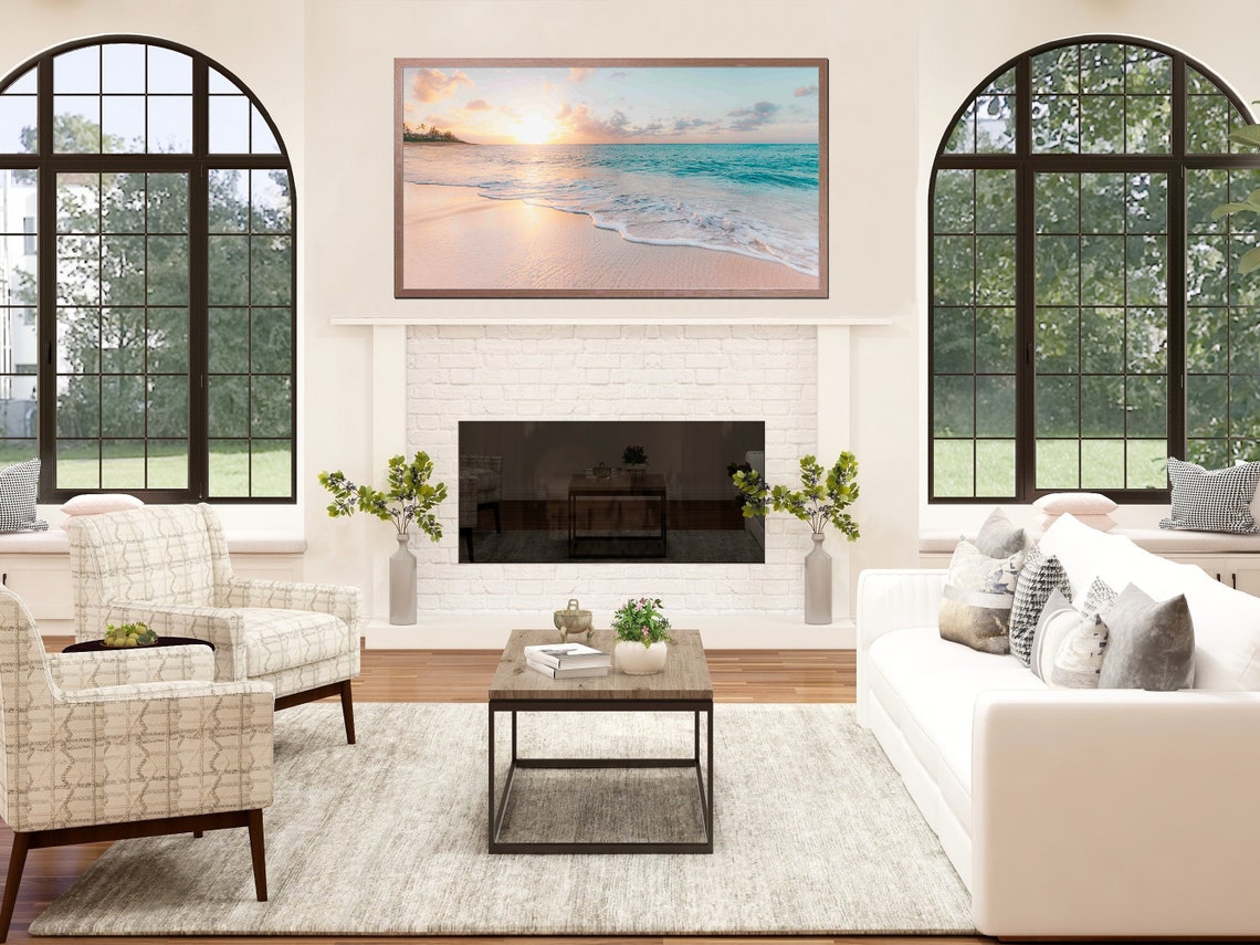 Sunset On The Beach Poster Print - Image 4