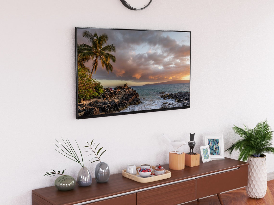 Sunset Beach Frame TV Art - Image 2