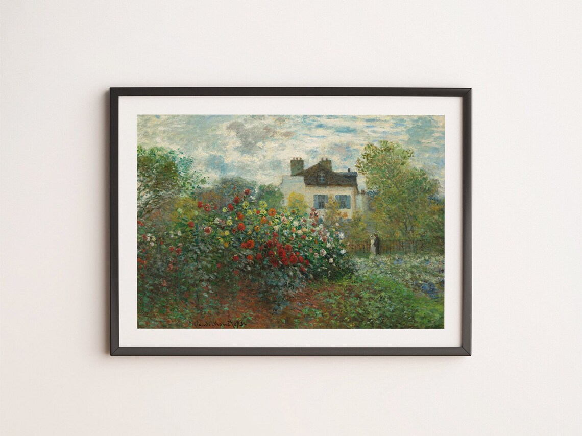 Vintage Garden Paintings, French Country Art Print - Image 4
