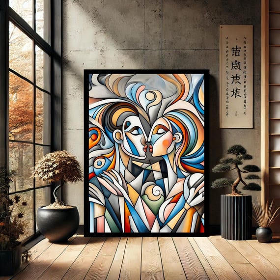 Pablo Picasso Canvas Art Exhibition Modern Wall Abstract Home Decor Print