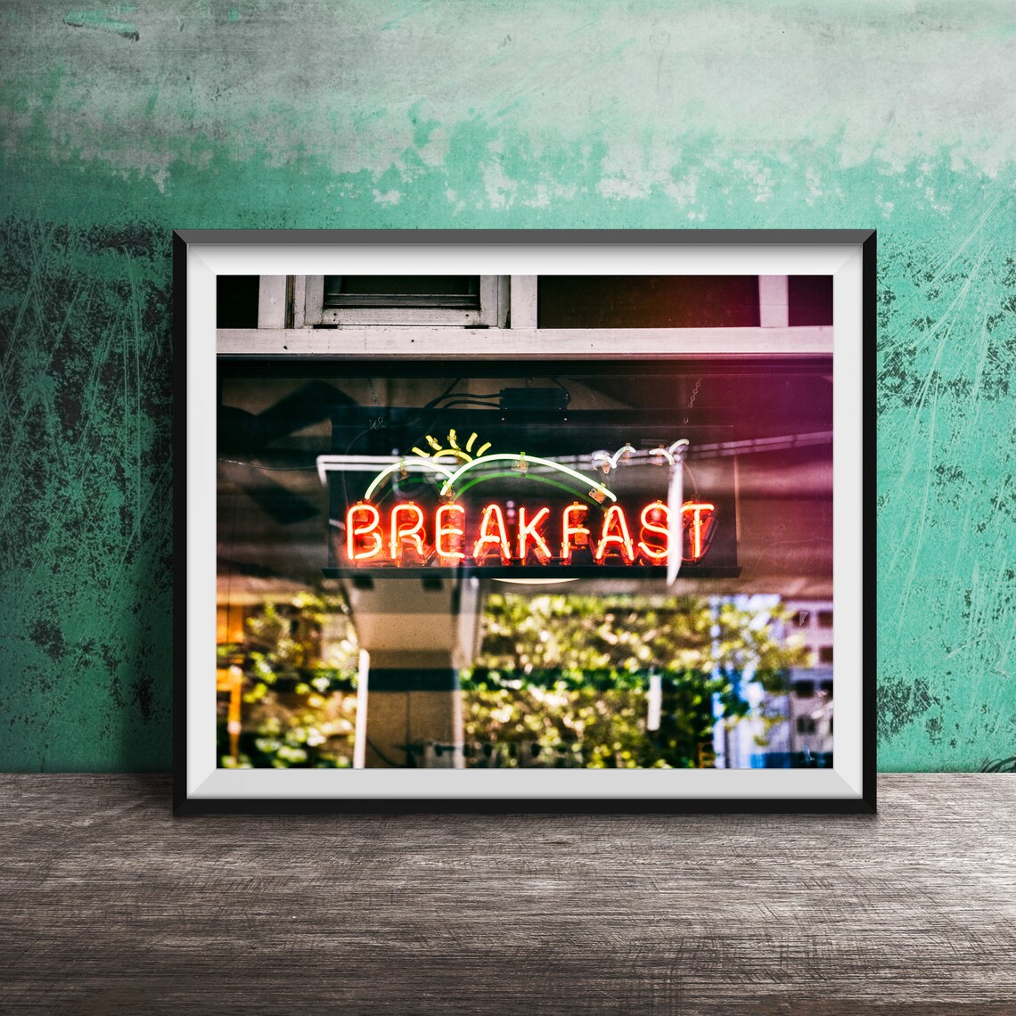 Breakfast Photography Art Print, Kitchen Wall Decor