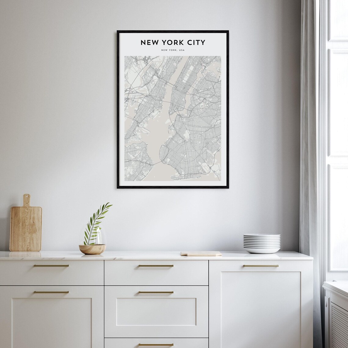 New York City Personalized Map Art Print - Image 2