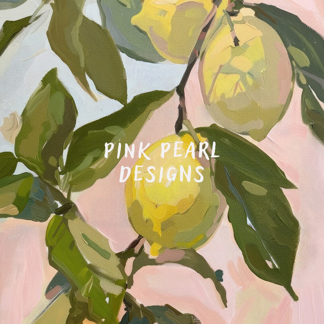Lemons Art Print, Trendy Spring Botanical Decor - Image 6