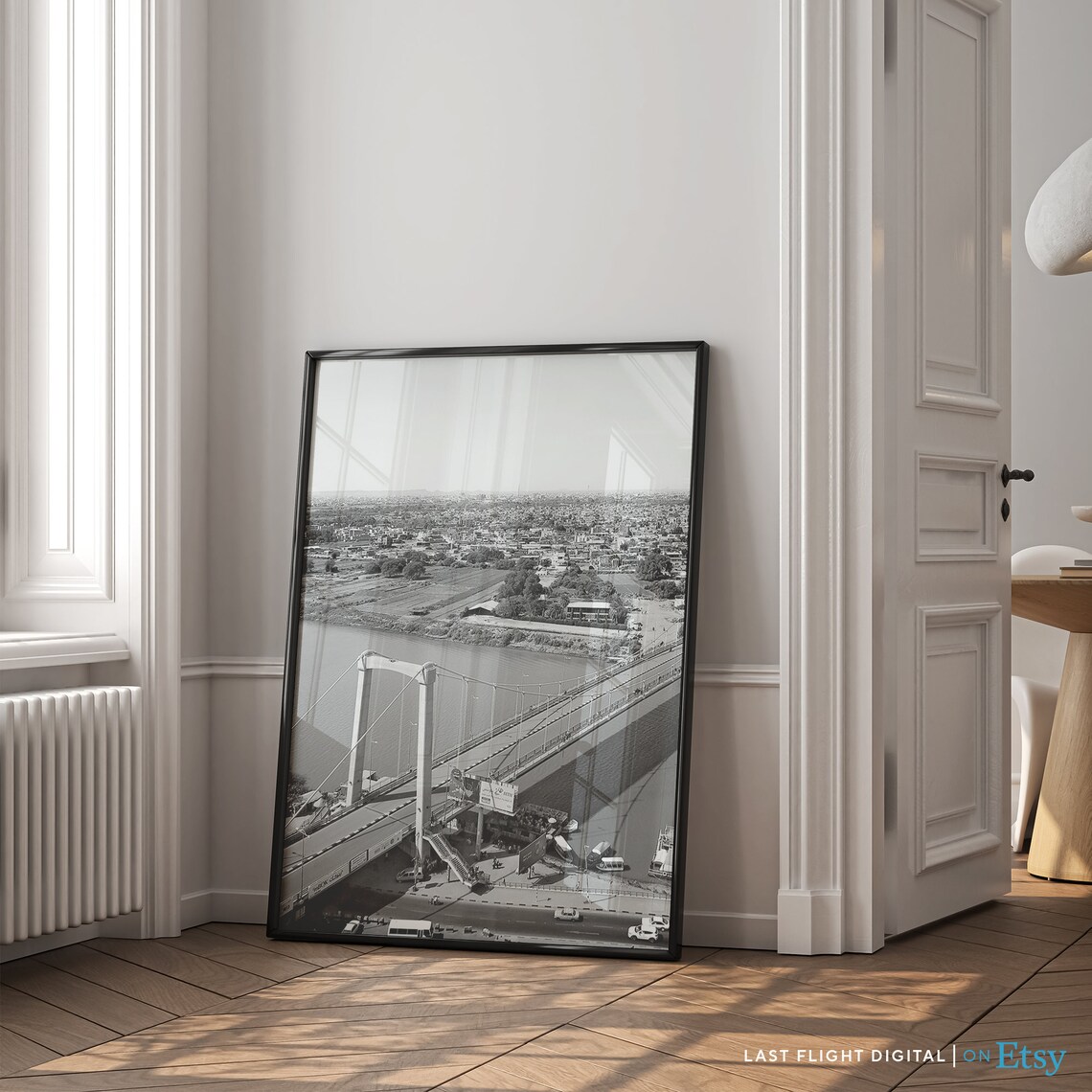 Khartoum Nile River Bridge Poster, Sudan Cityscape - Image 3