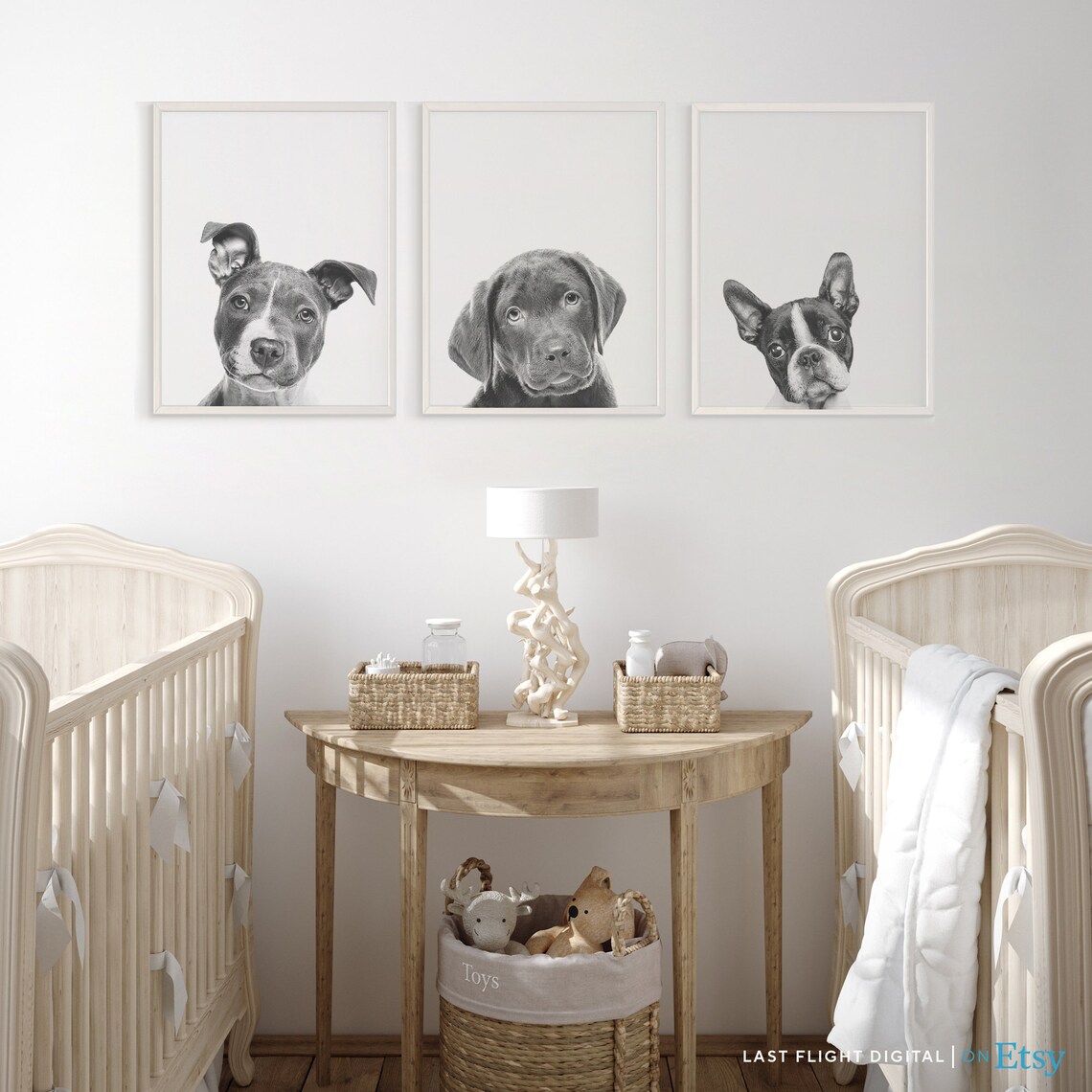 Chocolate Labrador Retriever Dog Poster, Puppy Print - Image 4