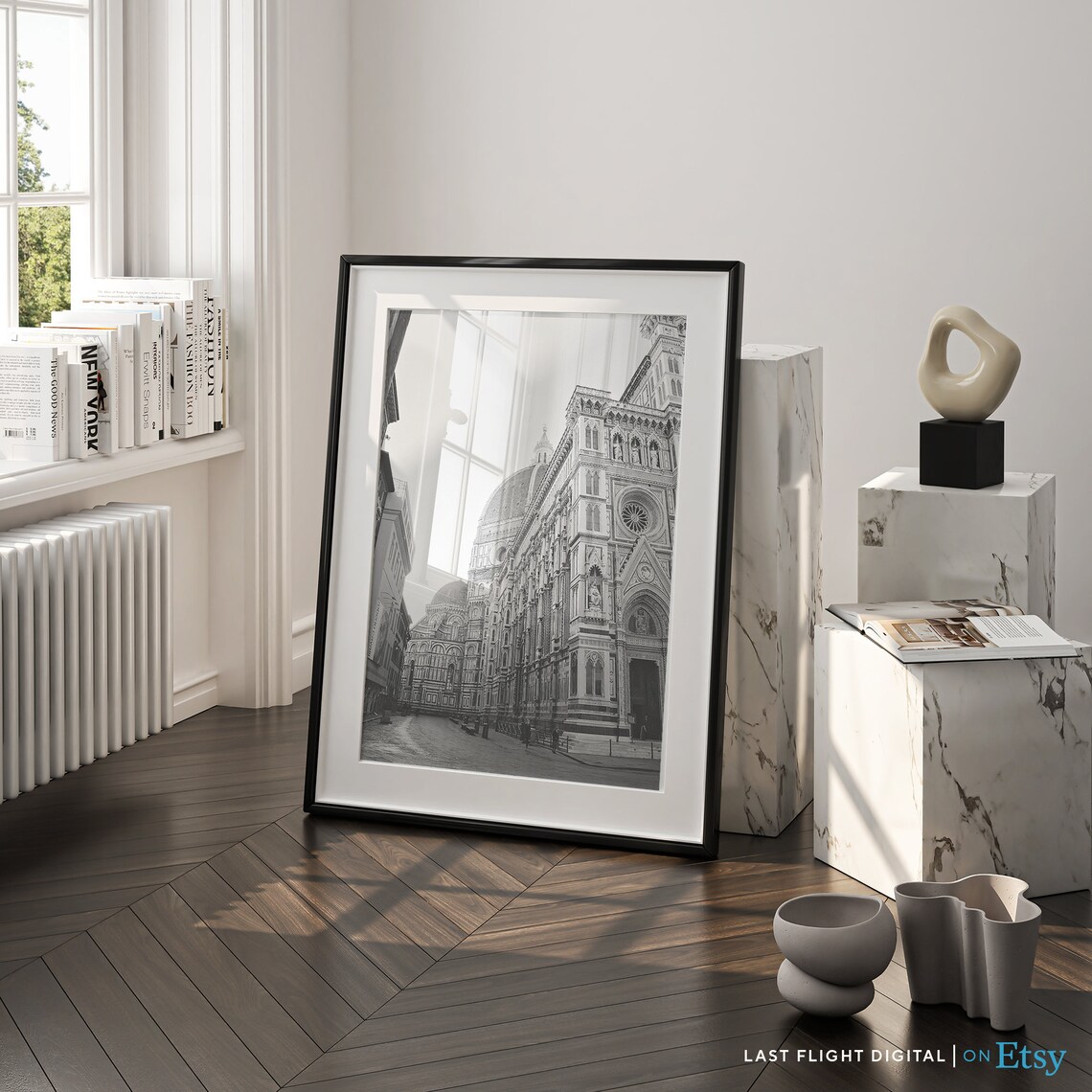 Florence Santa Maria Cathedral, Italy Travel Poster - Image 3