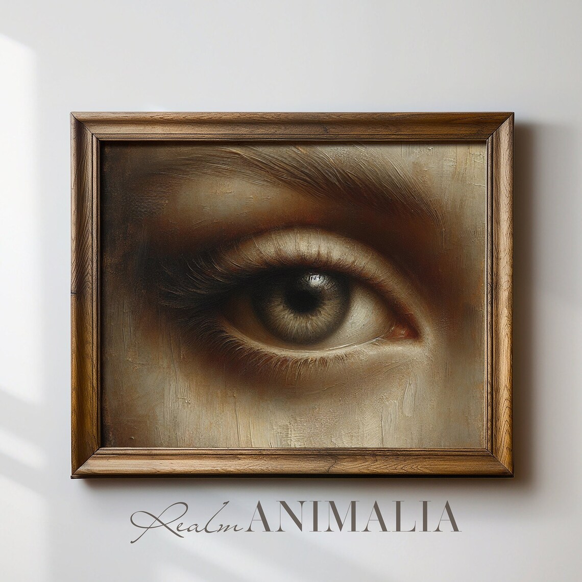 Lovers Eye Vintage Moody Human Anatomy Art Print - Image 4