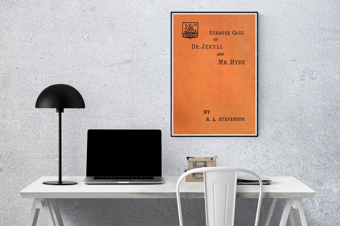 Jekyll And Hyde Literary Poster Art Print - Image 3