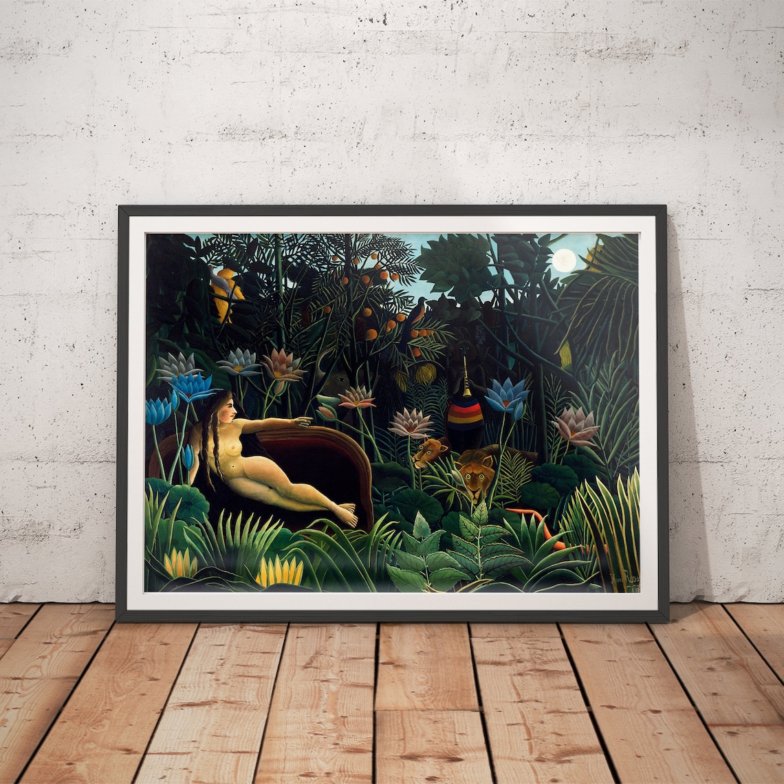 The Dream Henri Rousseau Vintage Art Print