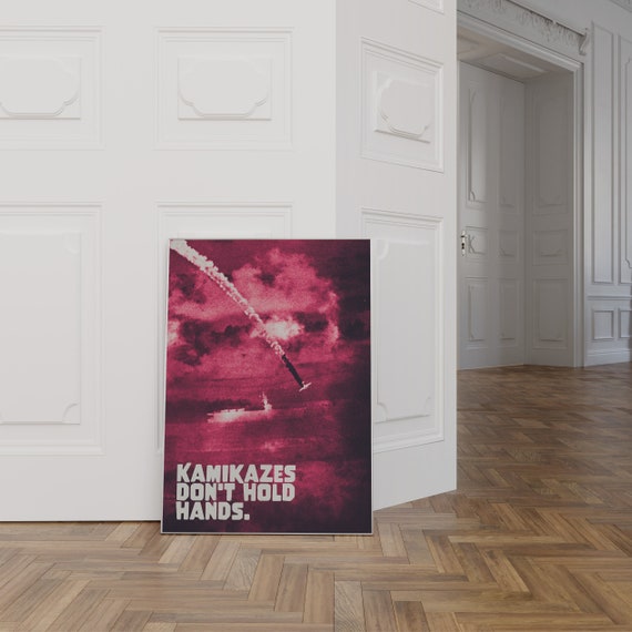 Kamikaze Poster And Inspirational Design For Bold Motivating Wall Decor