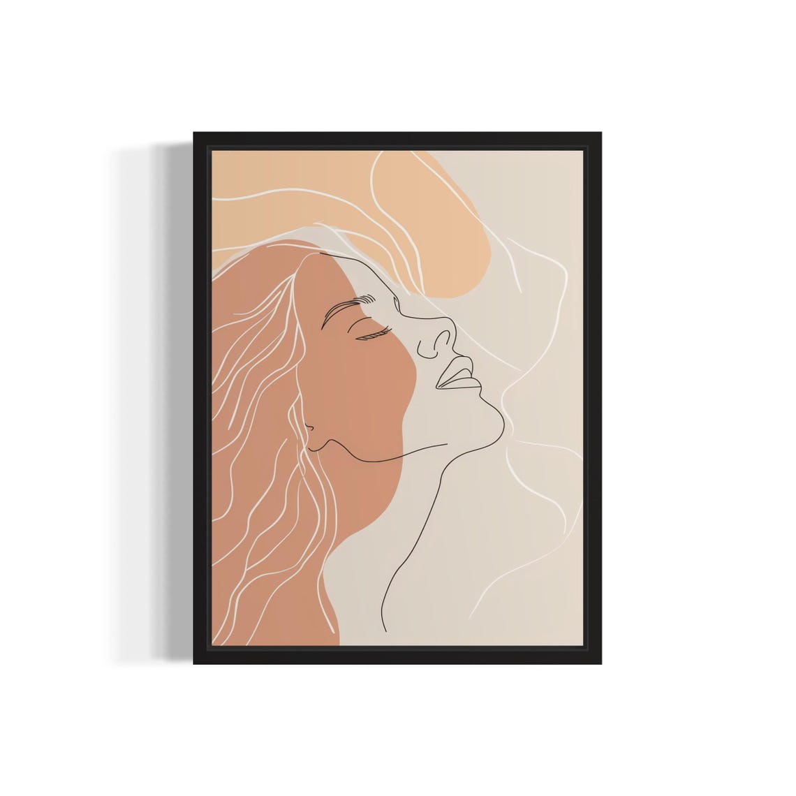Female Boho Art Print, Boho Decor