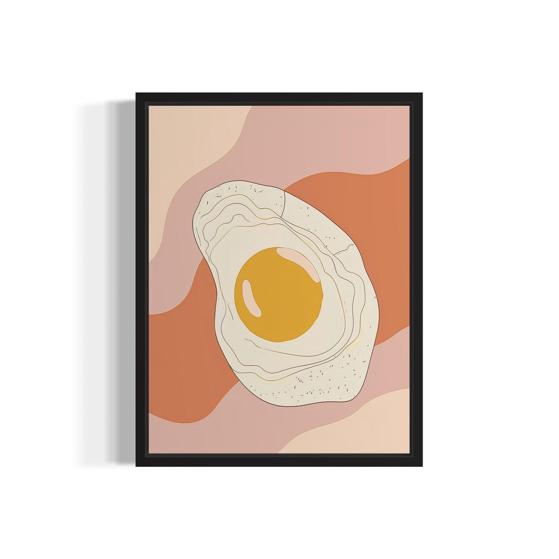 Fry Egg Food Art Print